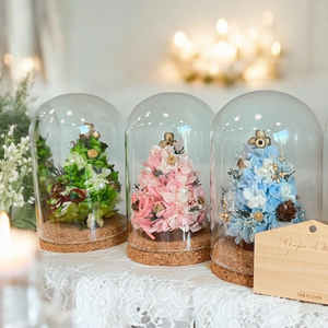 Preserved flower Christmas Tree Workshop 2 hours (S Size Corkboard base)