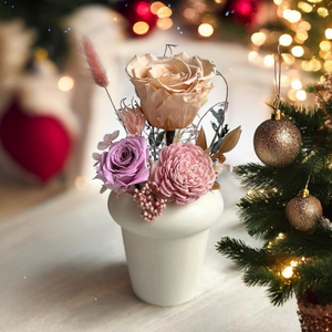 Christmas Vase Floral Candle Mix Workshop 2 hours